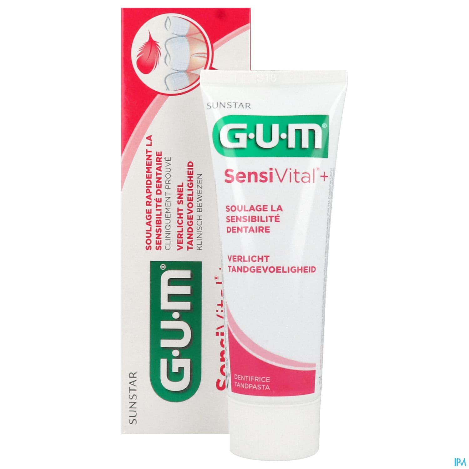 GUM DENT SENSIVITAL+ 75ML