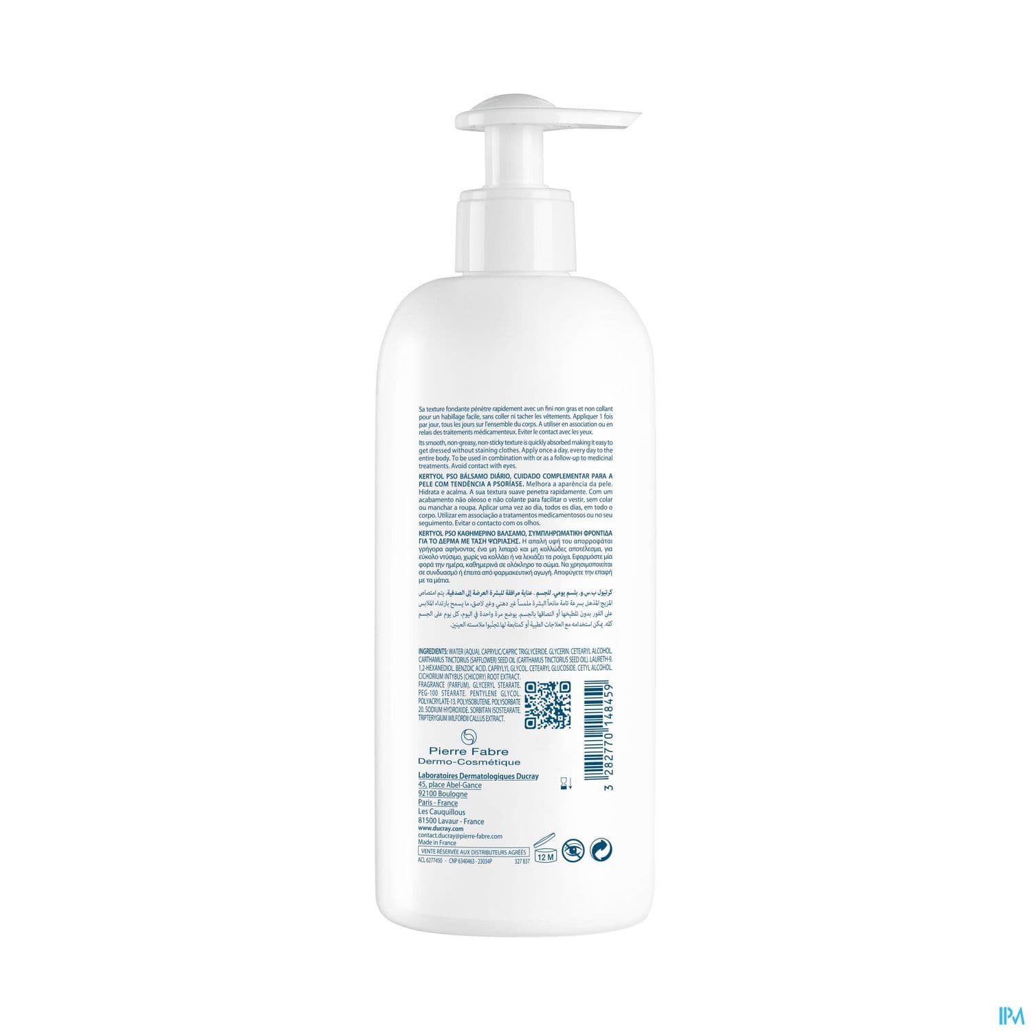 KERTYOL PSO BAUME HYDRATANT 400ML