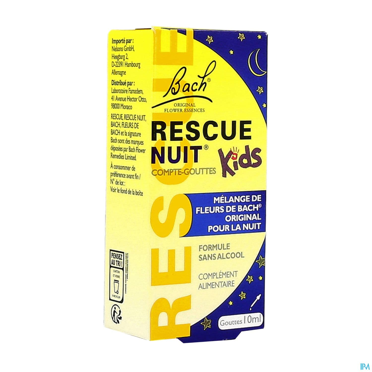 RESCUE BACH ORIGINAL NUIT KIDS10ML