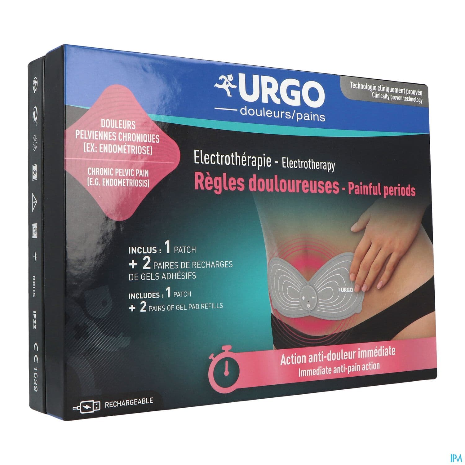 URGOGYN PATCH ELECTROTHER REGL DOU
