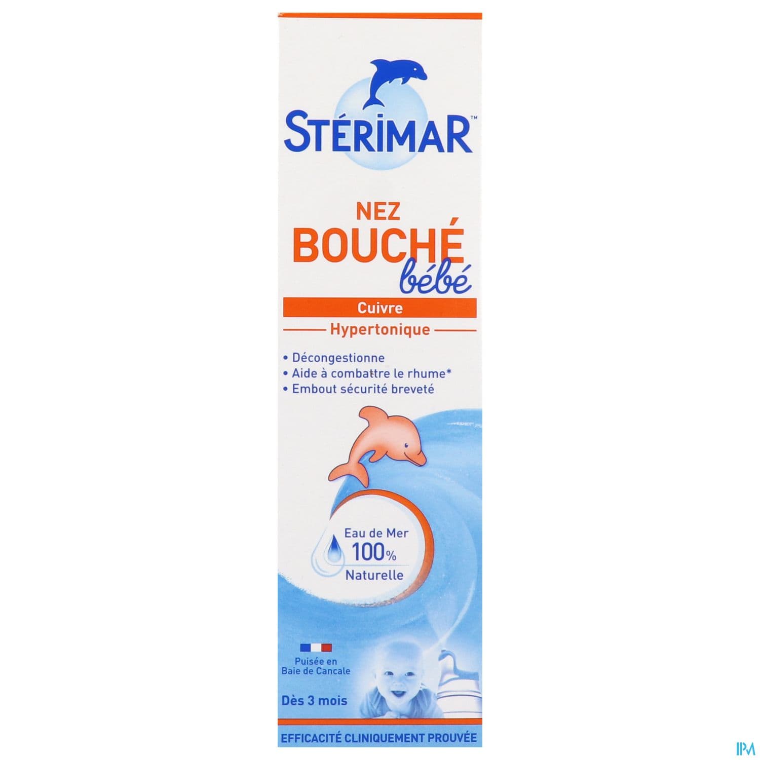 Sterimar Bebe Nez Bouche Solution Nasale 100ml