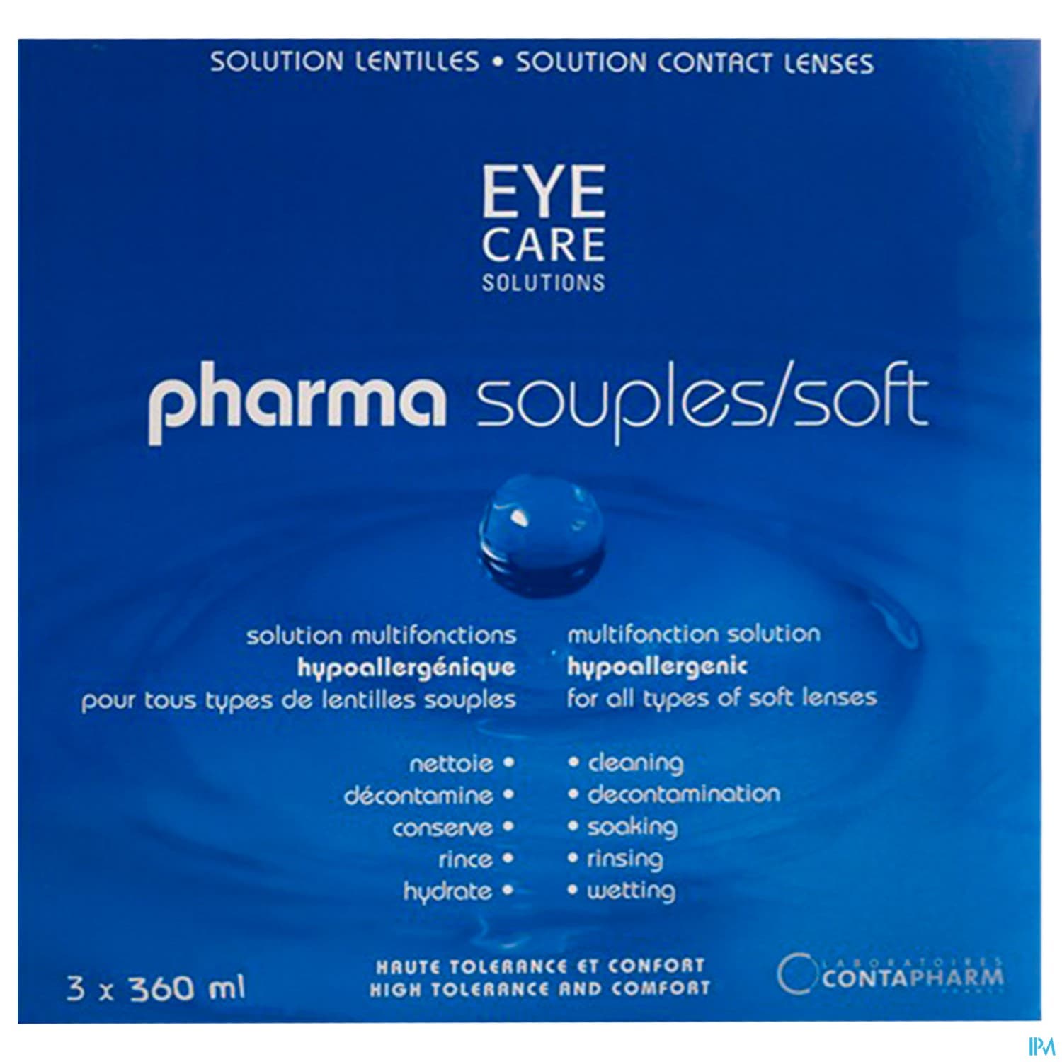 PHARMA SOUPLE SOL LENT 360MLX3