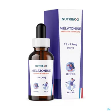 NUTRI&CO MELATONINE 20ML