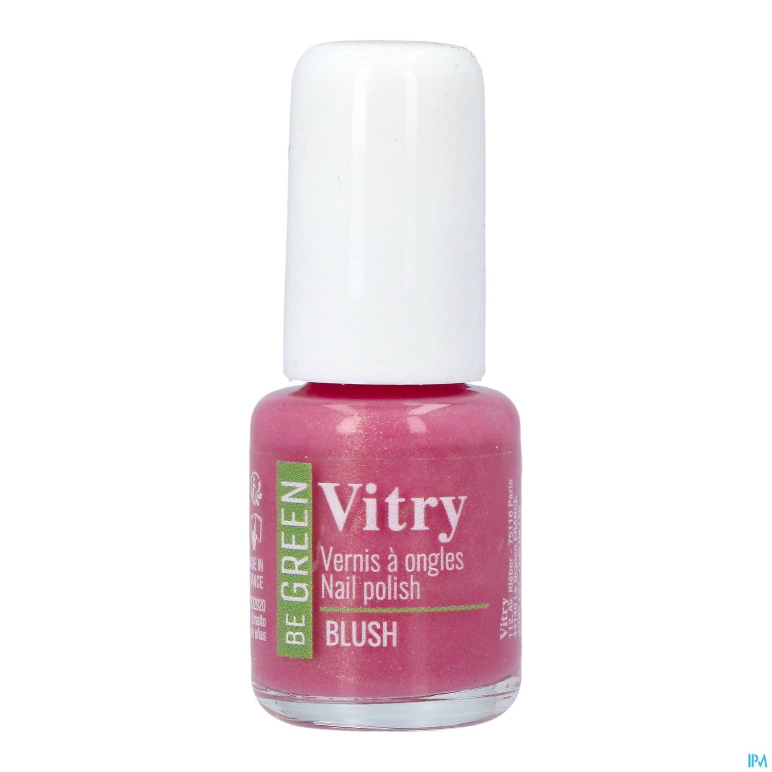 Vitry Be Green Vernis Ongles Blush 6ml