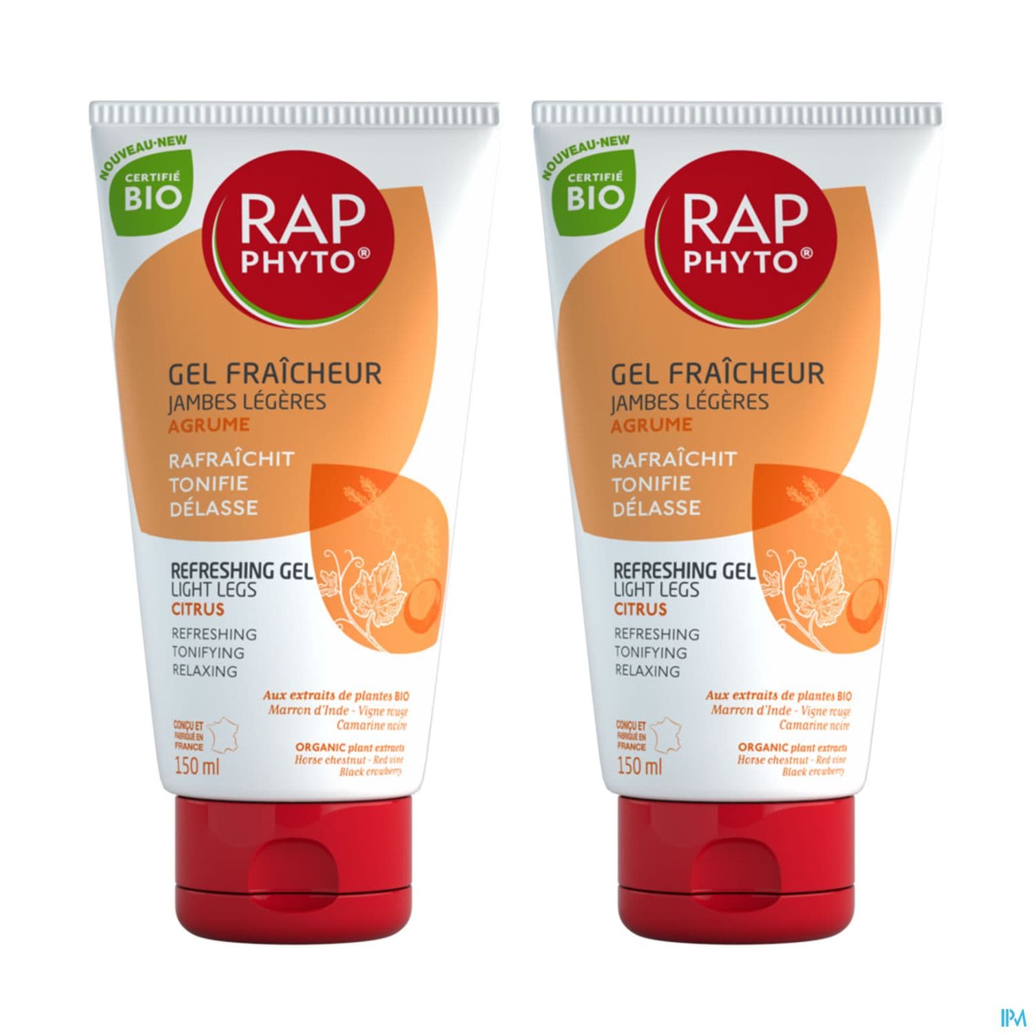 RAP PHYTO GEL FRAI BIO AGR 150MLX2