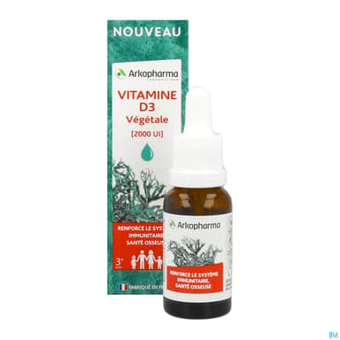 ARKOFL VIT D3 VEG 2000UI 15ML
