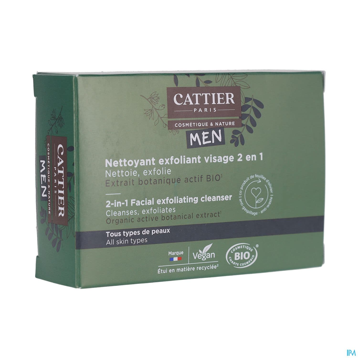 CATTIER MEN NETT EXFOL 2EN1 85G