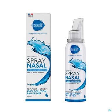 Pharmascience Spray Nasal Isotonique Hygiene Quotidienne 100ml