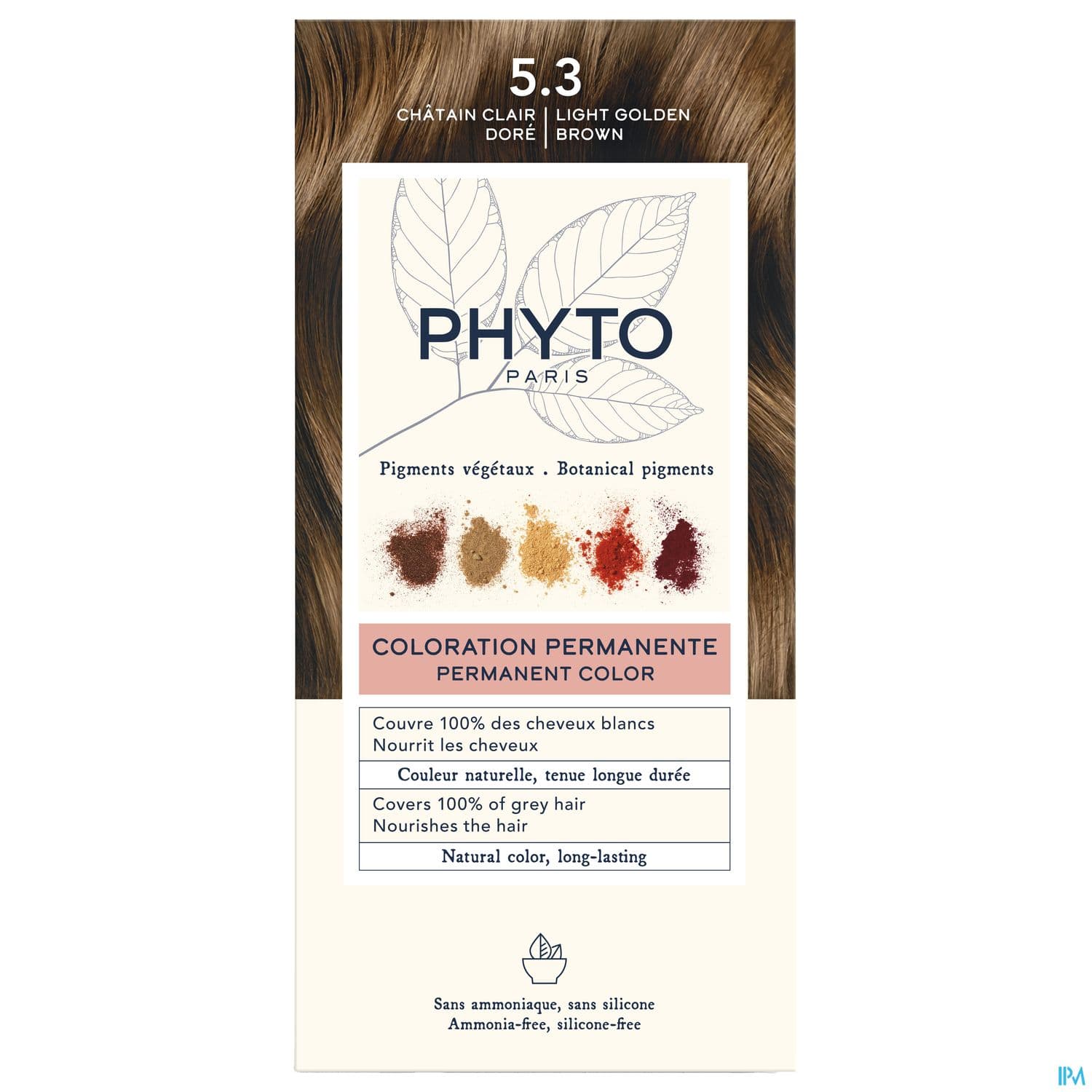 PHYTO COLOR 5,3 CHATAIN CLAIR DORE