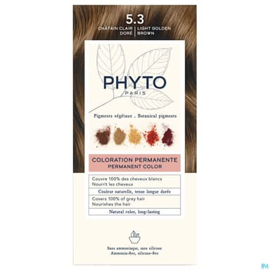 PHYTO COLOR 5,3 CHATAIN CLAIR DORE