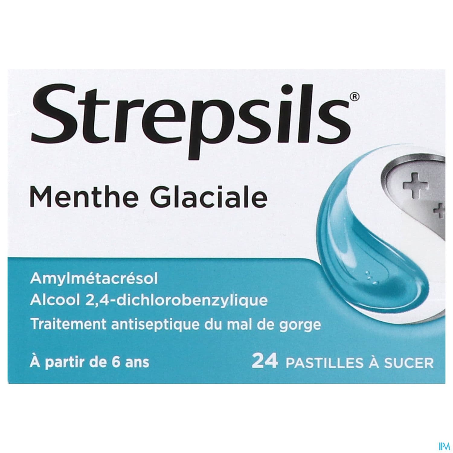 STREPSILS MENTHE GLACIALE PAST 24