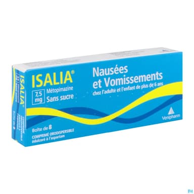 Isalia 7mg5 Sans Sucre Comprime Orodispersible Edulcore A l Aspartam 8