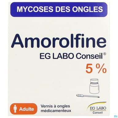 AMOROLFINE 5% EG CONS VER FL2,5ML