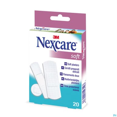 NEXCARE SOFT TOUCH PANS ASORTIS 20