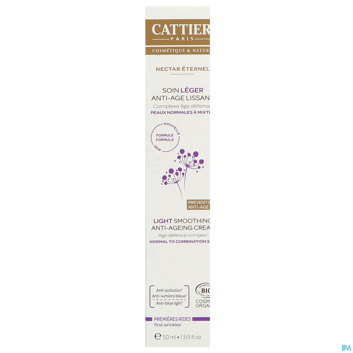 CATTIER SOIN A/AGE LEGER 50ML
