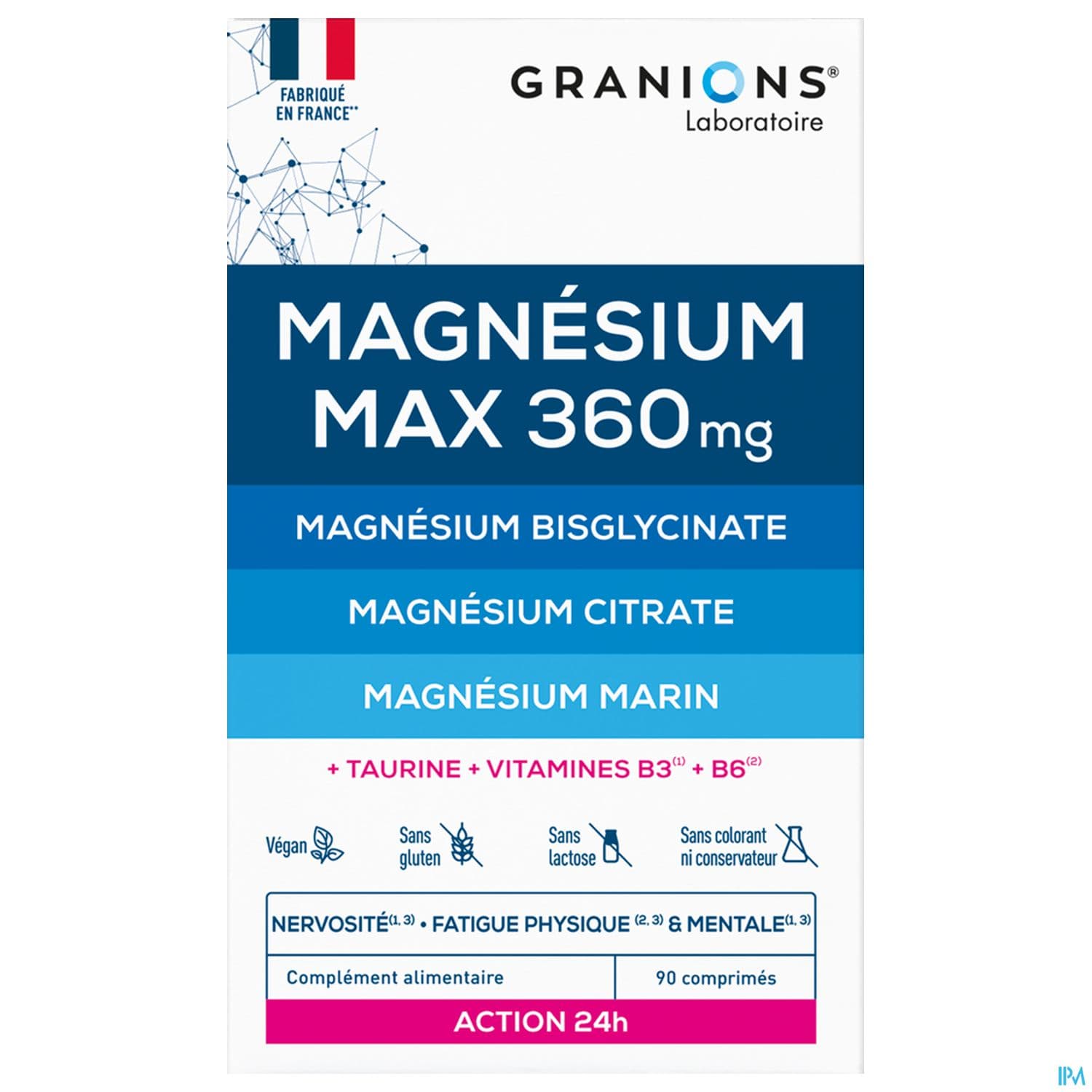 GRANIONS MAGNESIUM MAX CPR 90