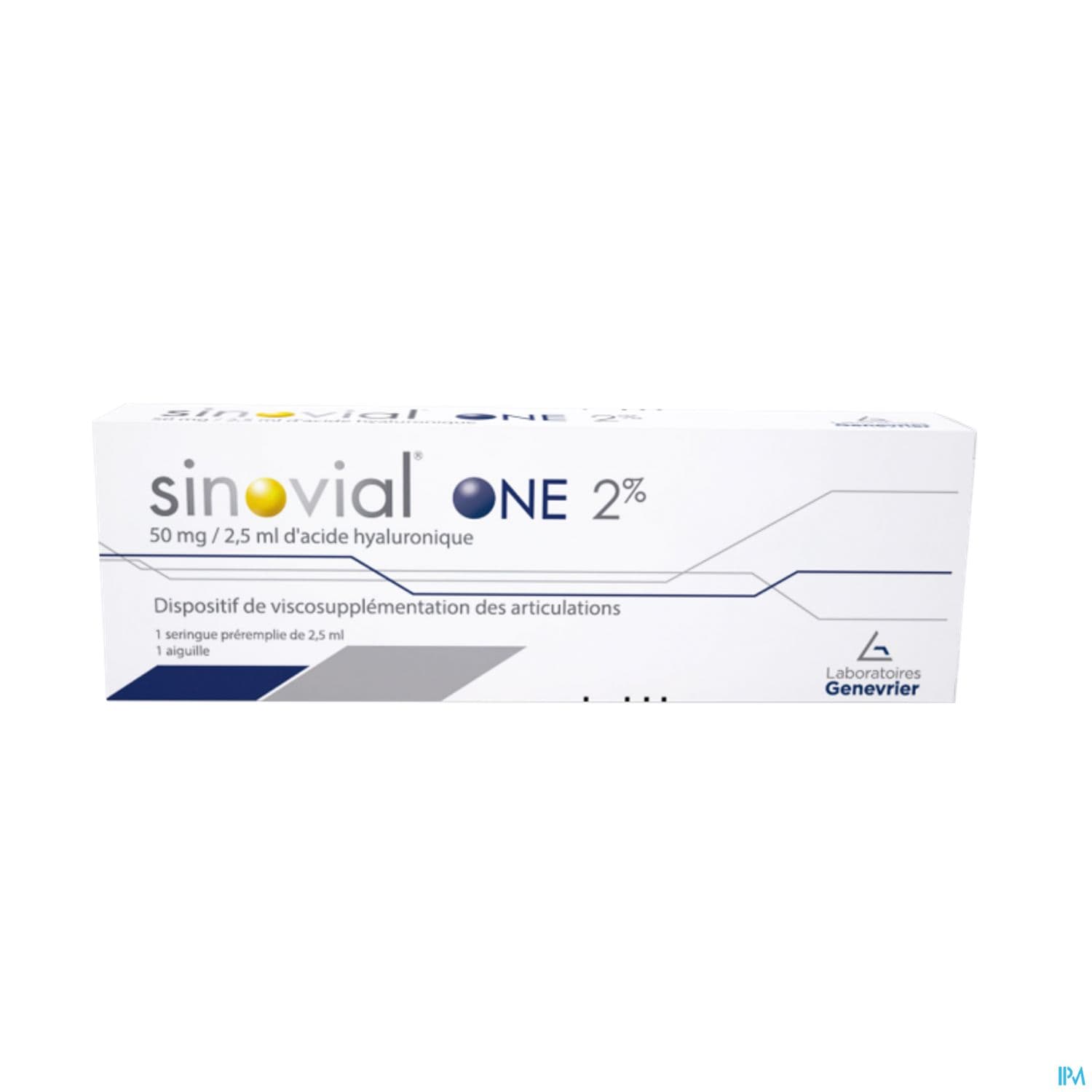 SINOVIAL ONE 2% SERINGUE 2,5ML