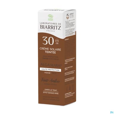LDBIARRITZ CR SOL TEINT AMBR SPF30