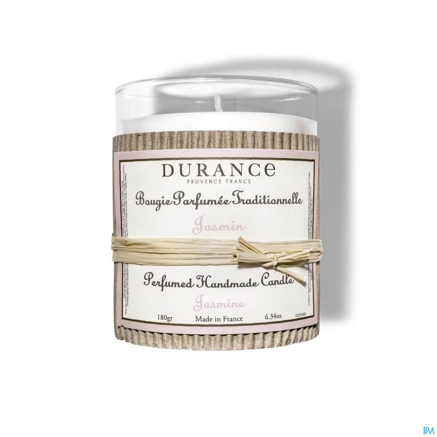 DURANCE BOUGIE PARF JASMIN — Pharmacie Centrale Elsie
