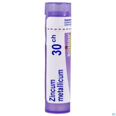ZINCUM METAL. 30CH TG B