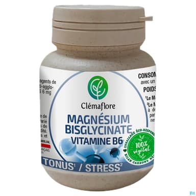 CLEMAFLORE MAGN BISGLY VITB6 CPR60