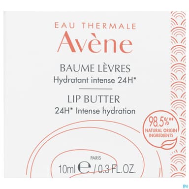 AVENE BAUME LEVRE HYDR 24H POT10ML