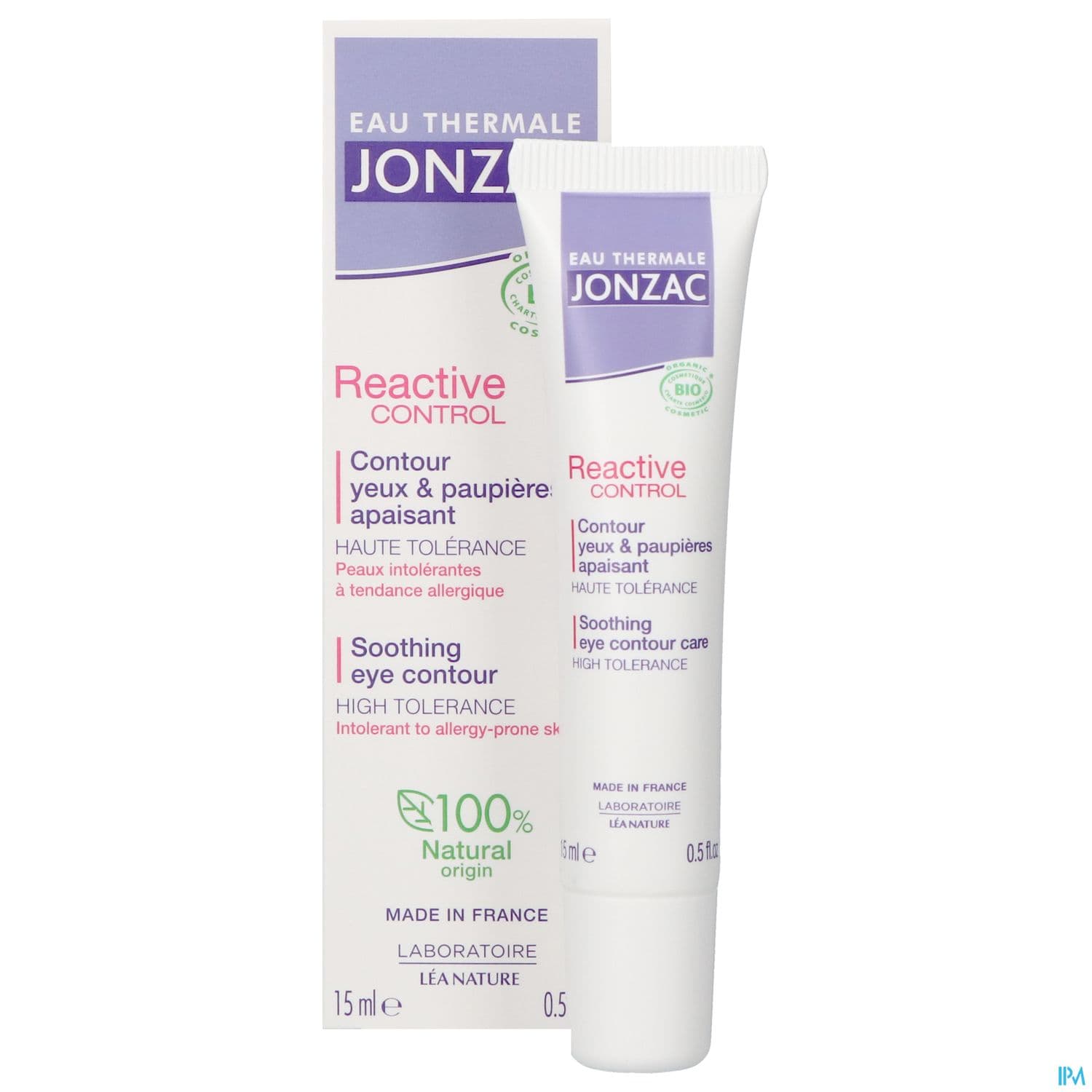 JONZAC REAC CONTROL YEUX PAUP 15ML