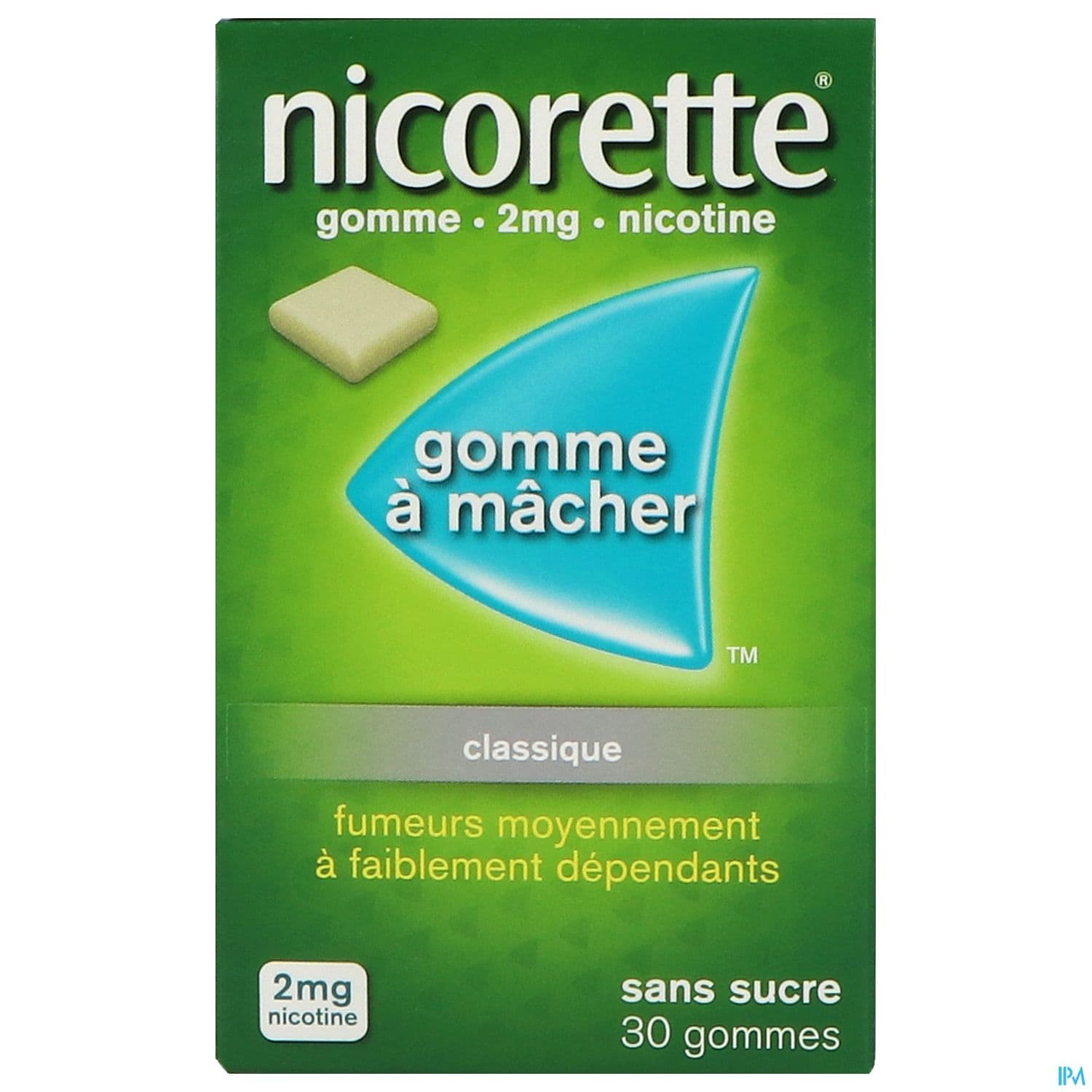 NICORETTE 2MG GOMME SS 30
