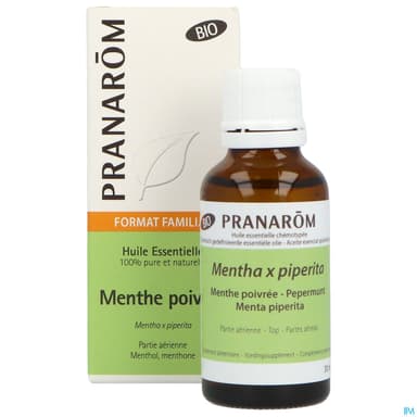 Menthe Poivree Bio Hle Ess 30ml Pranarom