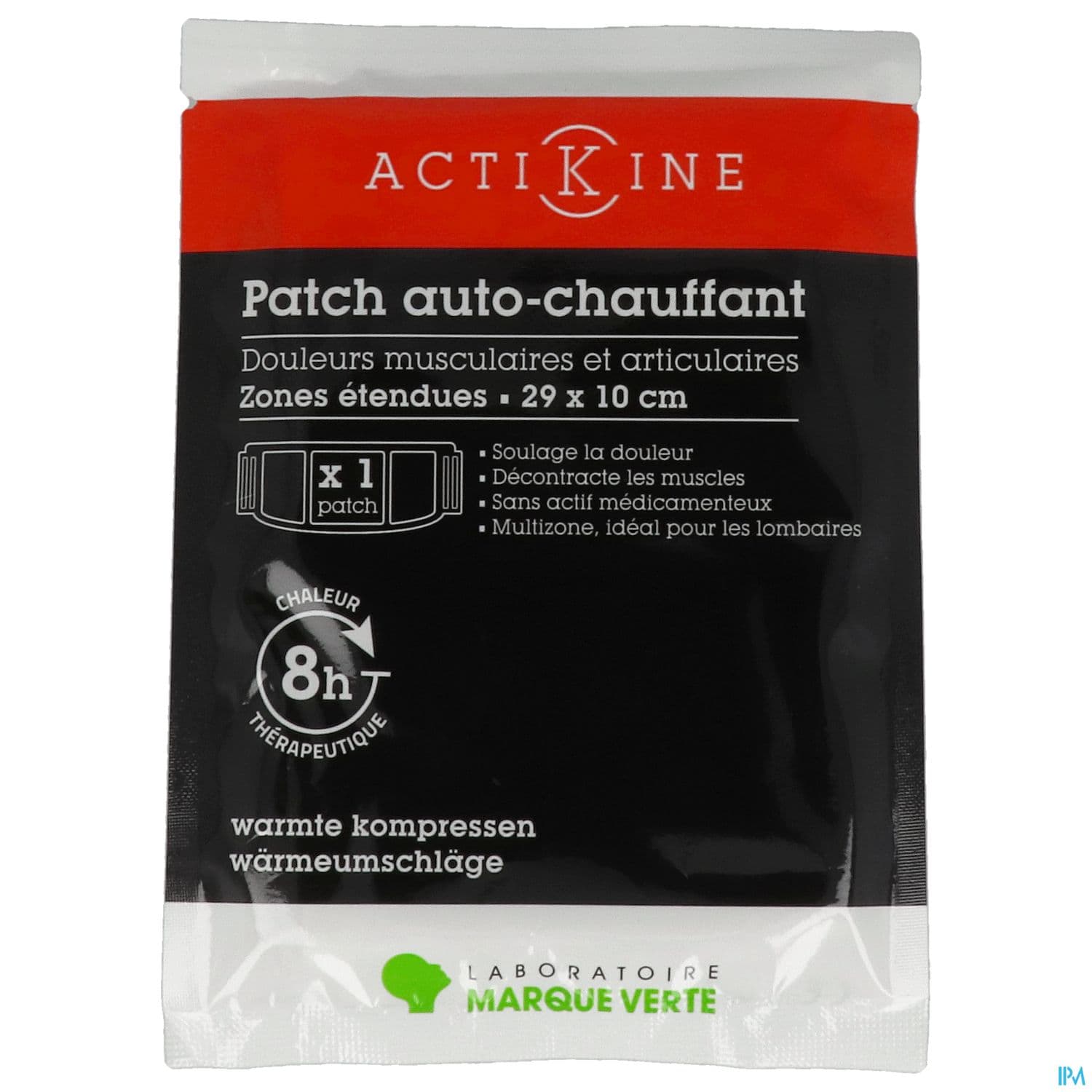 ACTIKINE PATCH AUTOCHAUF 29X10CM 4
