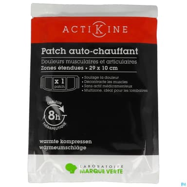 ACTIKINE PATCH AUTOCHAUF 29X10CM 4