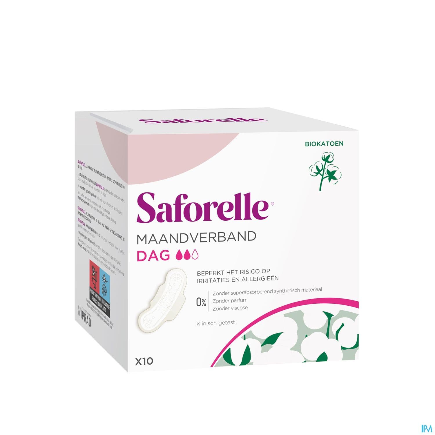 SAFORELLE COTON PROT SERV JOUR 10