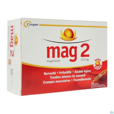 MAG 2 122MG/10ML AMP BUV S/S 30