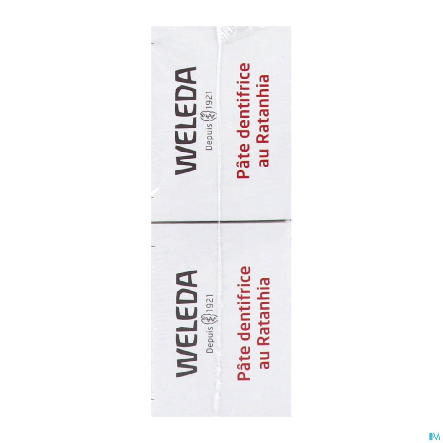 WELEDA PATE DENT RATANHIA 75ML X2