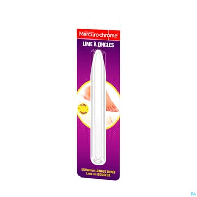 MERCUROCHORME LIME ONGLE VERRE