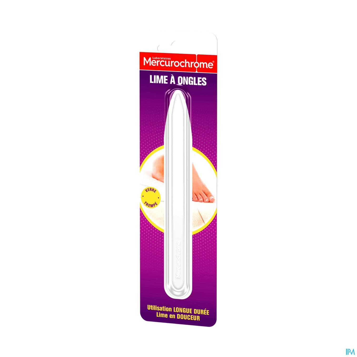 MERCUROCHORME LIME ONGLE VERRE