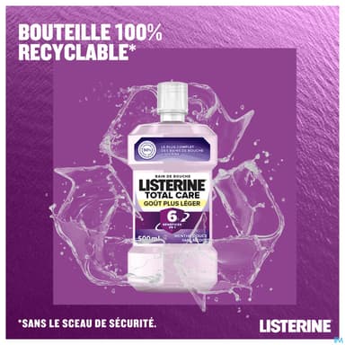 LISTERINE B/BOUC TOTAL CARE LEG500