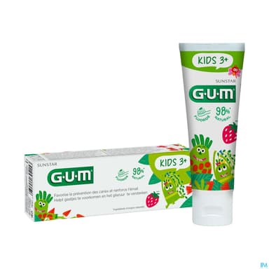 Gum Dentifrice Kids +3ans 50ml