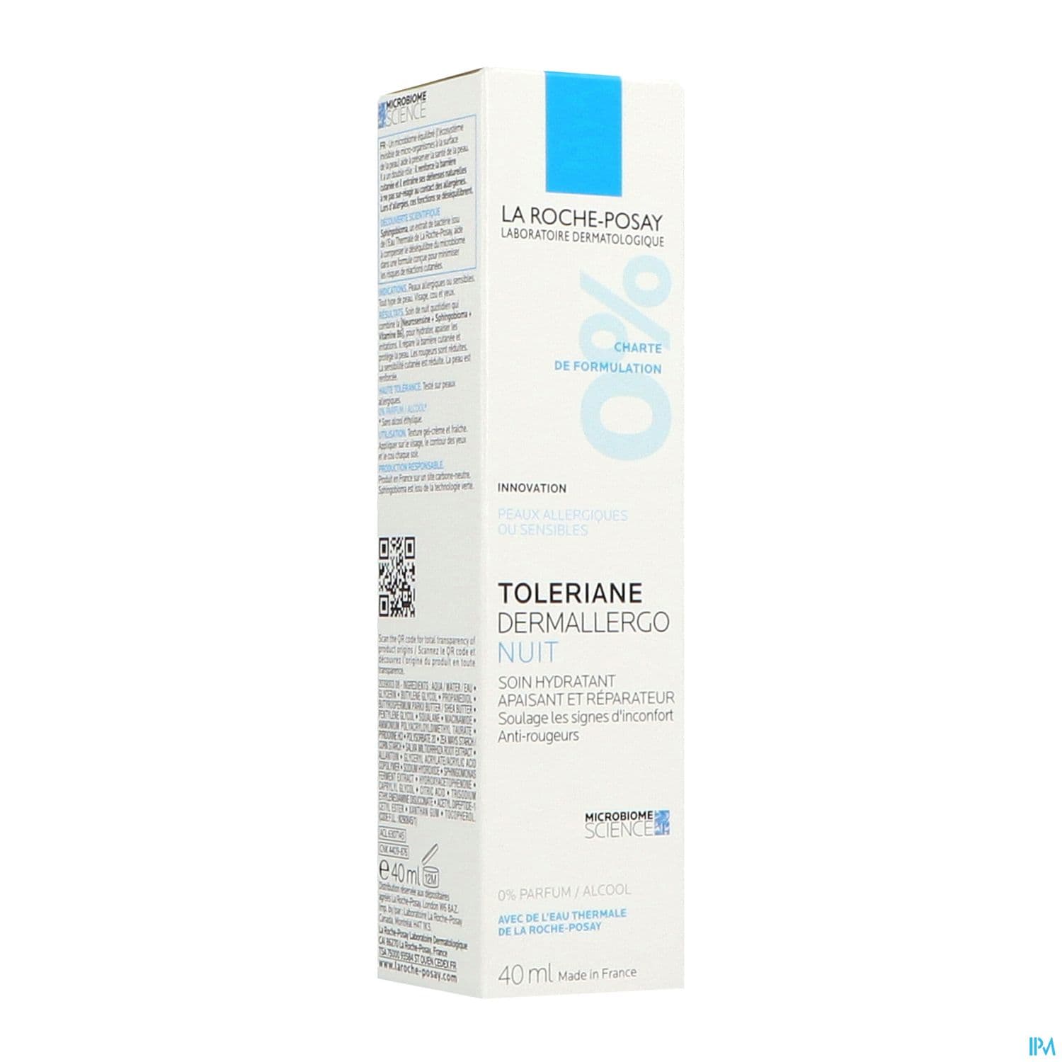 TOLERIANE DERMALLERGO NUIT 40ML
