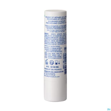 Mkl Green Nature Aqua Baume A Levres Dermoprotecteur Bio 4g