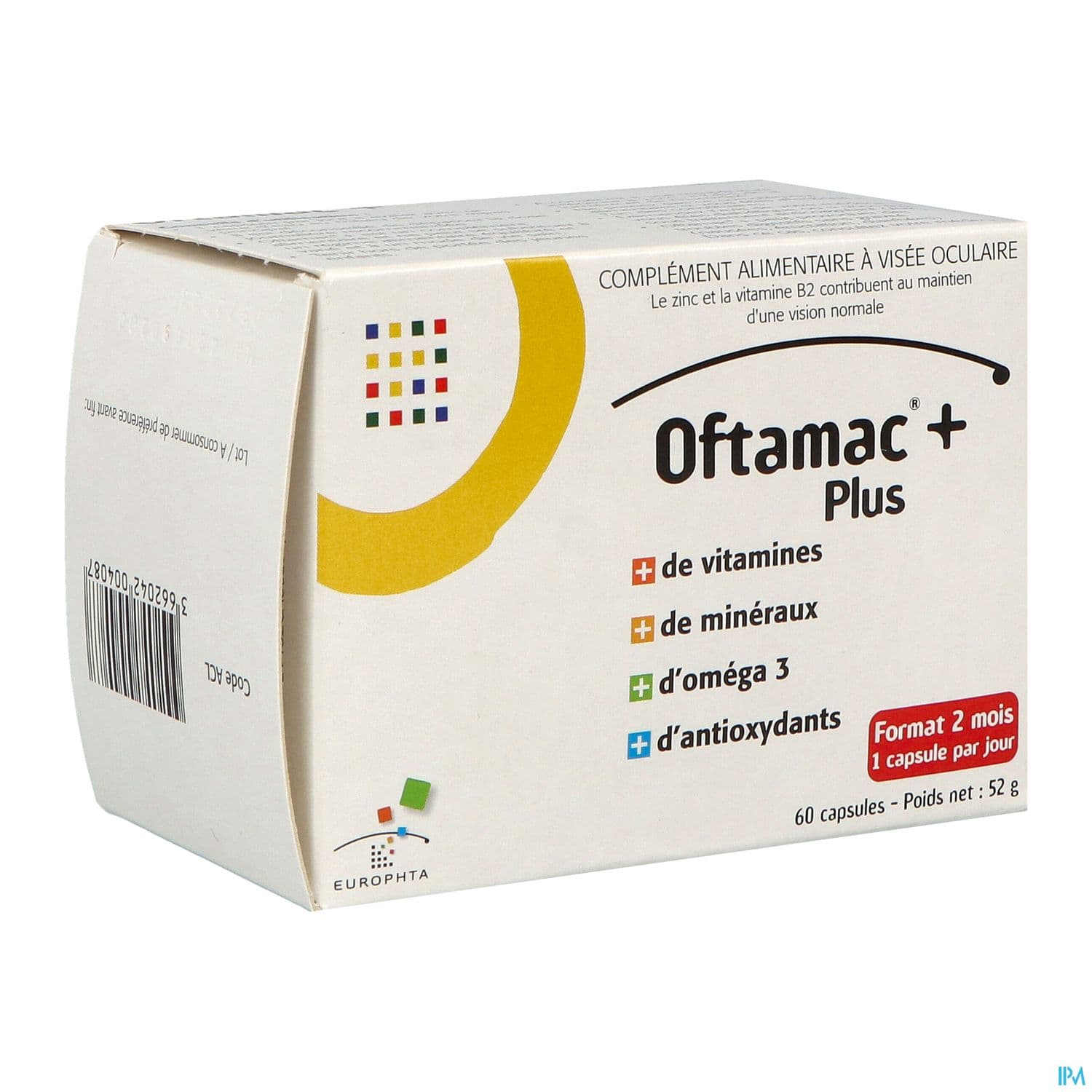 OFTAMAC PLUS CAPS 60