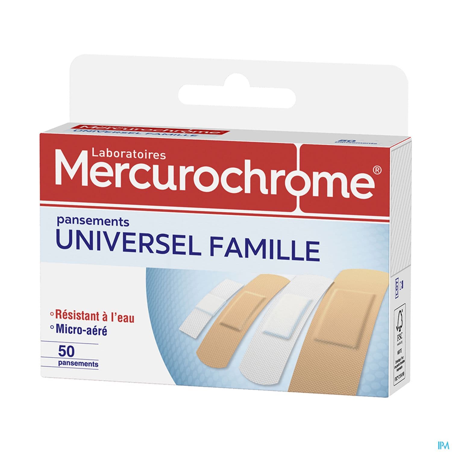 MERCUROCHROME PANS UNIV FAMILL X50