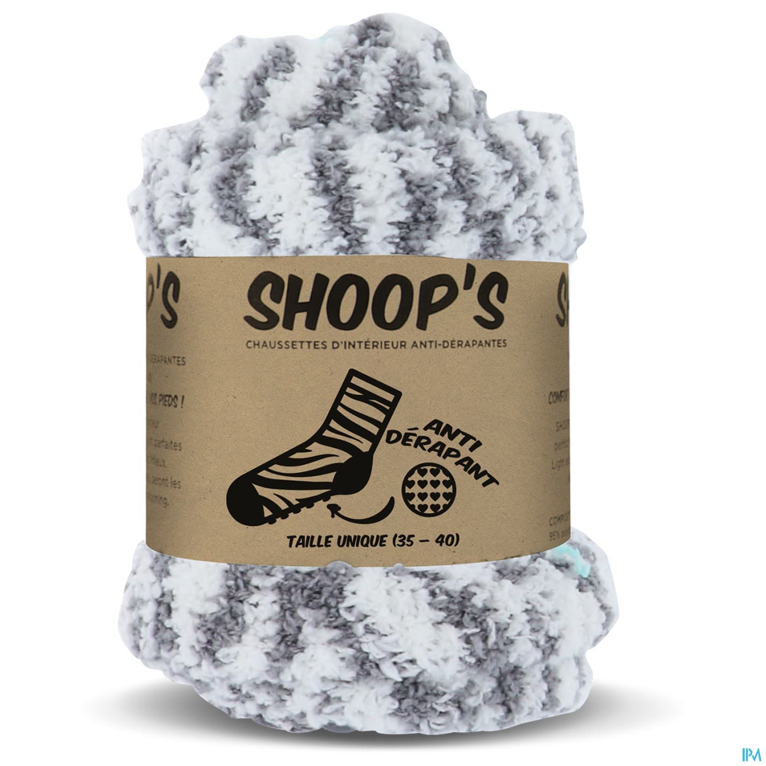 Shoop's Chaussette Femme Zebre P35/40