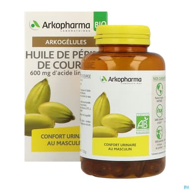 ARKOG HUILE PEP COURGE CAPS 180