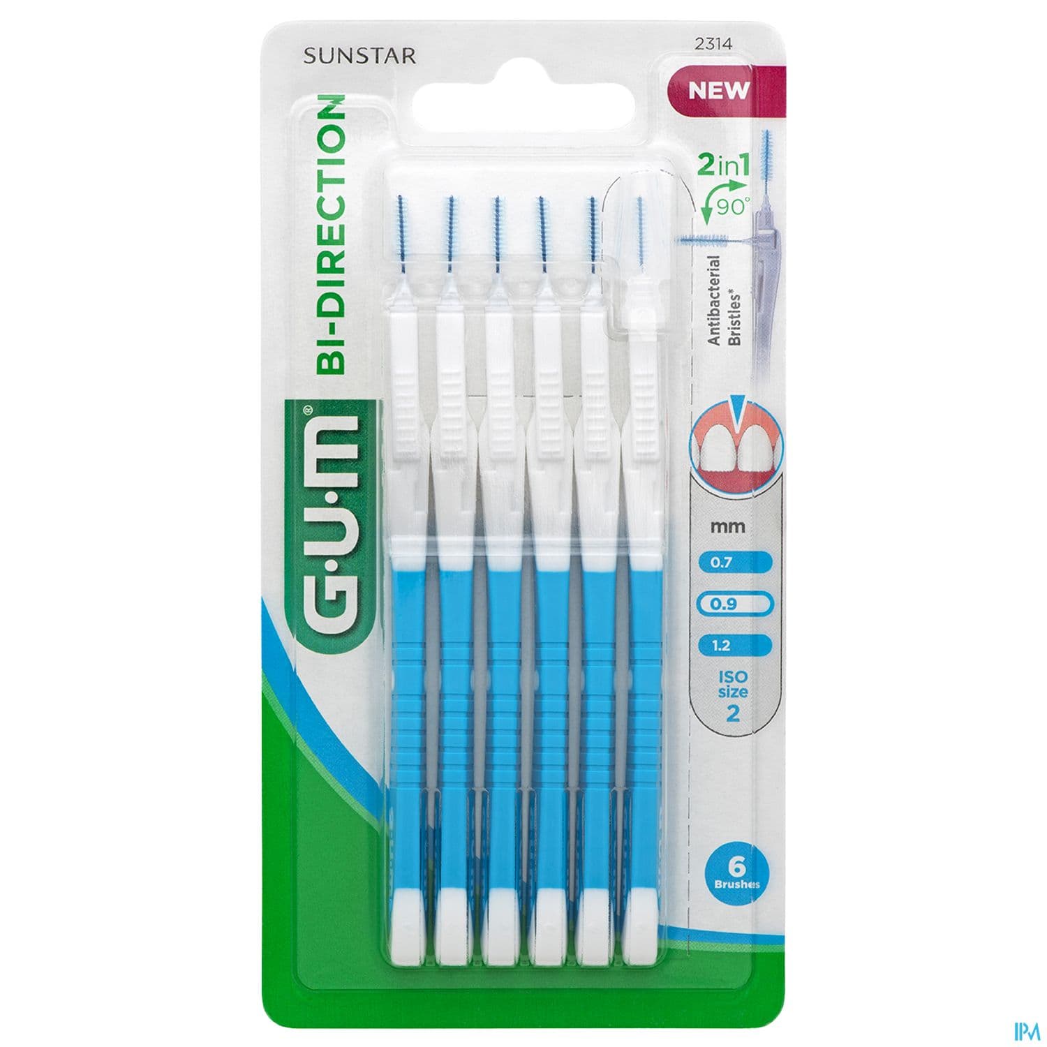 GUM BI-DIRECTION BROSS 0,9MM 2314