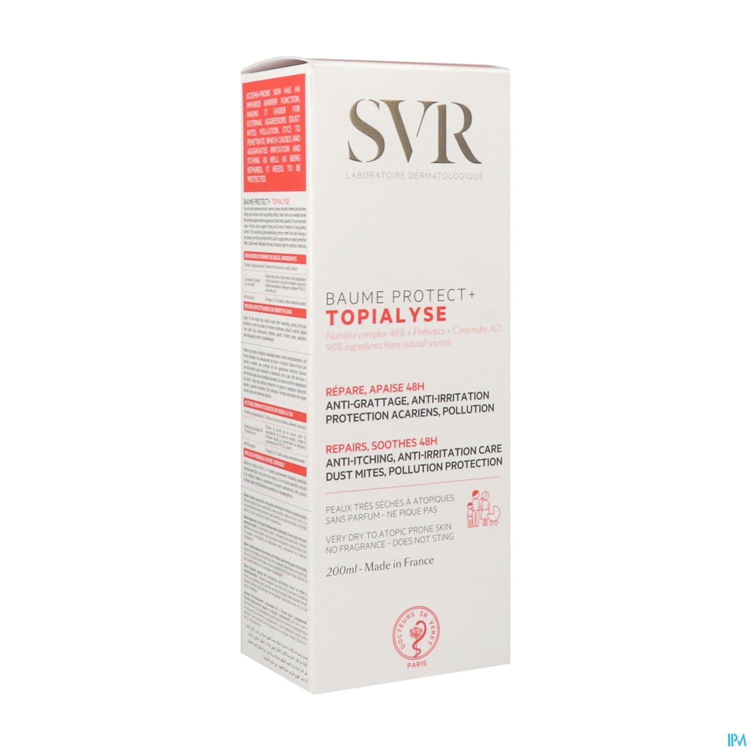 SVR TOPIALYSE BAUME PROTECT+ 200ML