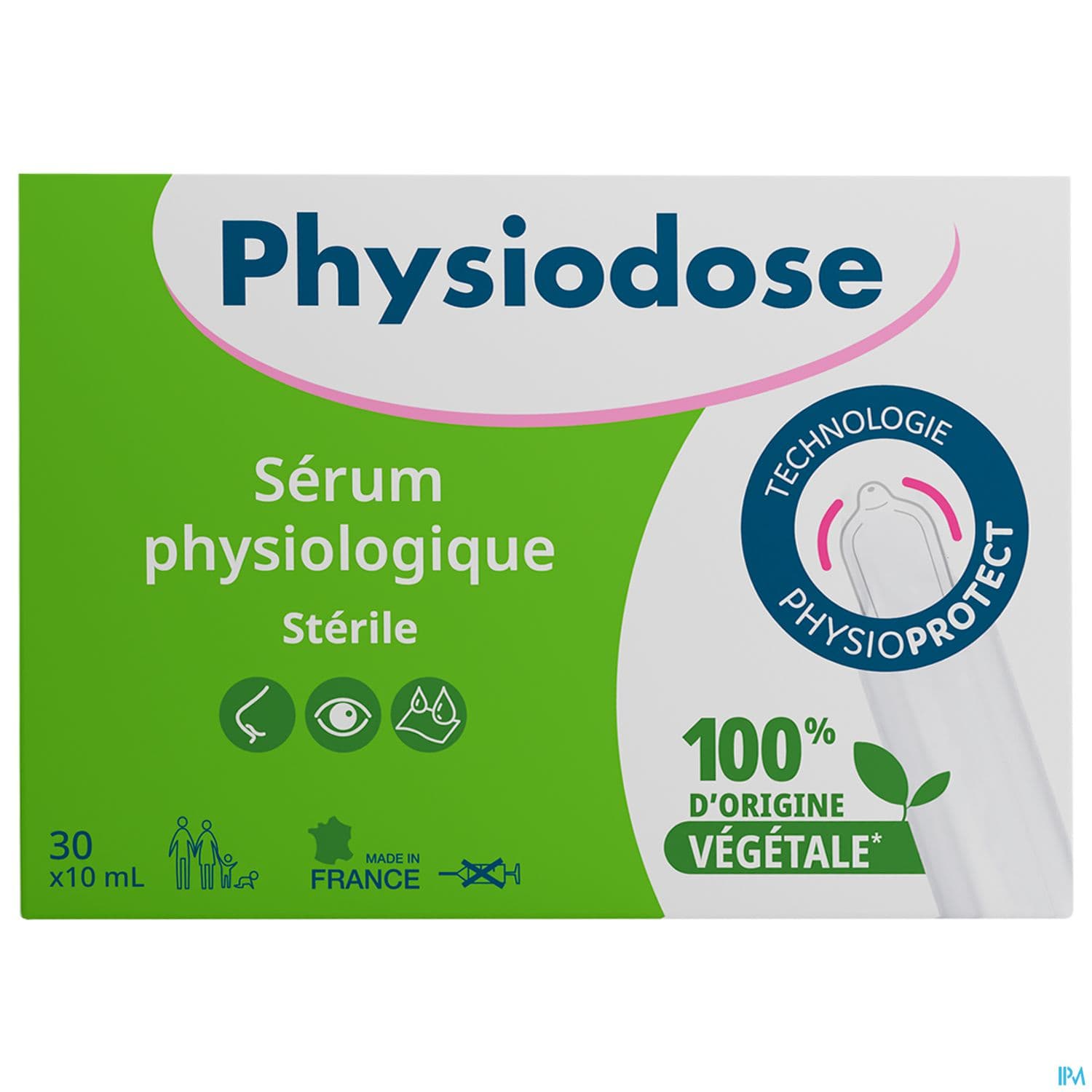 PHYSIODOSE SERUM PHYS VEGET 10ML30