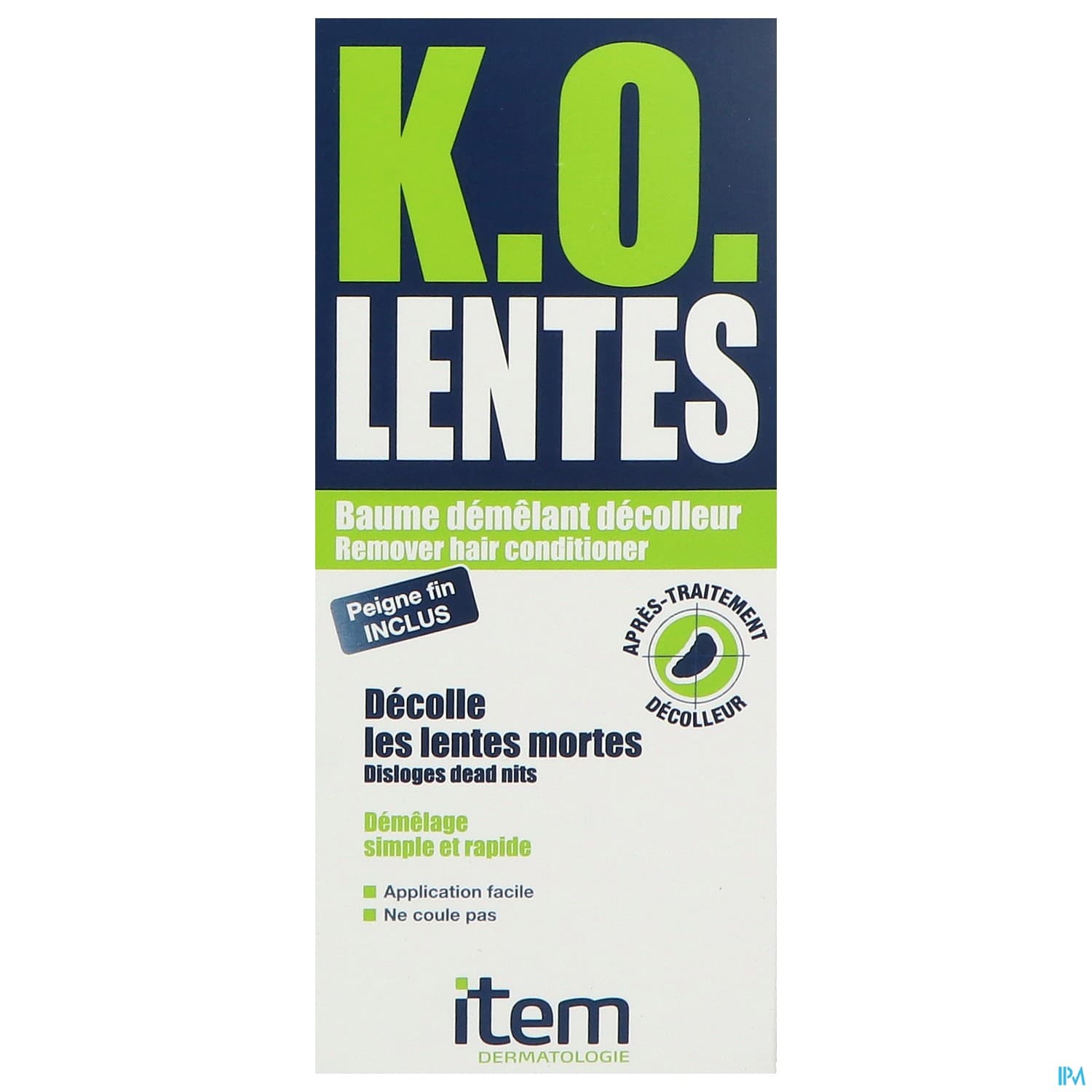 ITEM KO LENTE BAUME 100ML+PEIGNE