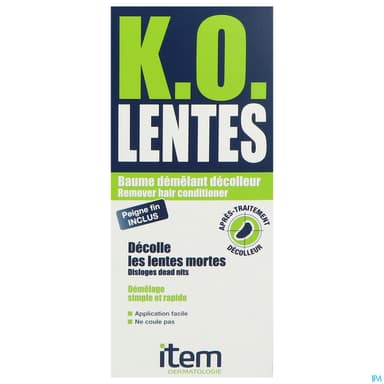 ITEM KO LENTE BAUME 100ML+PEIGNE