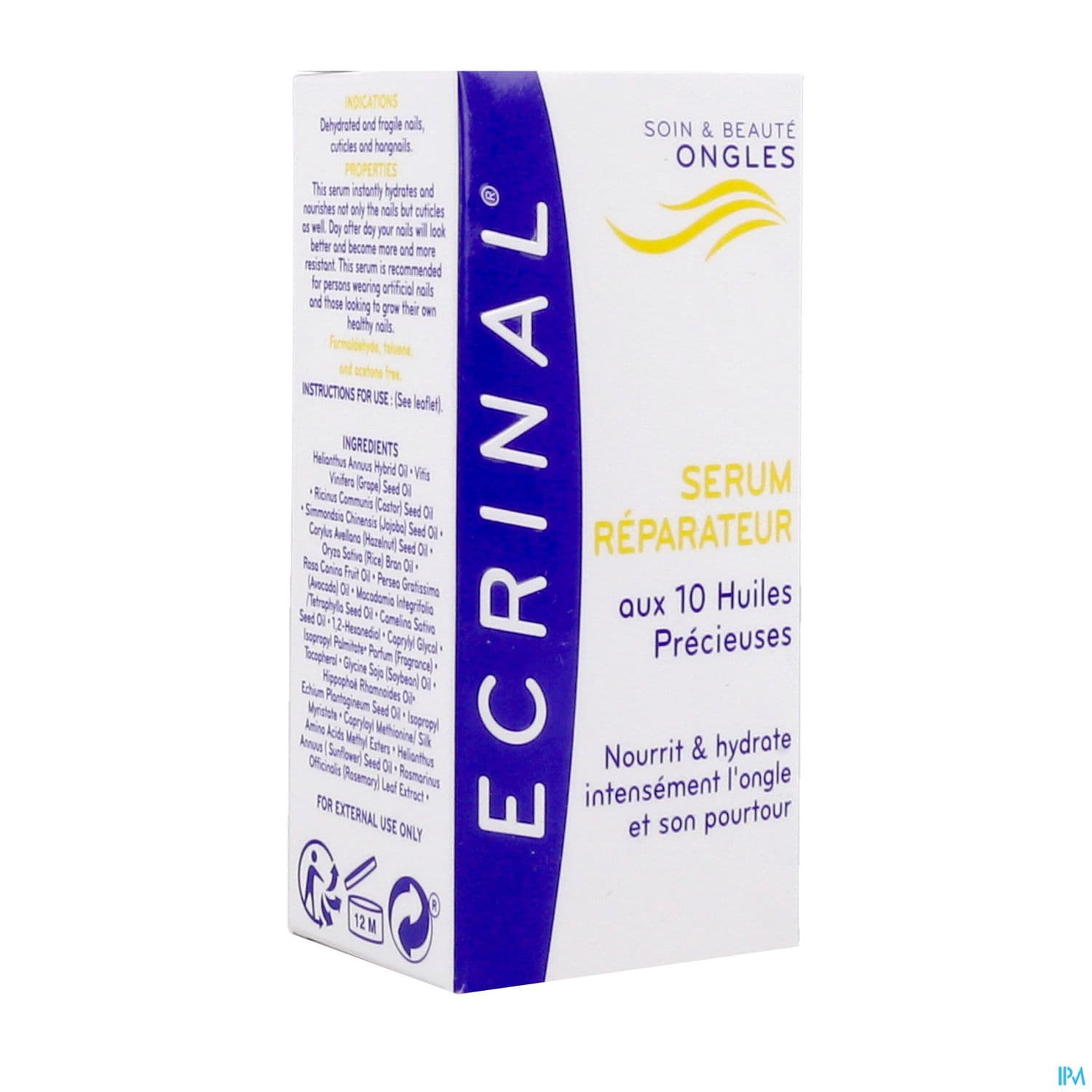 ECRINAL ONGL SERUM REPAR FL10ML